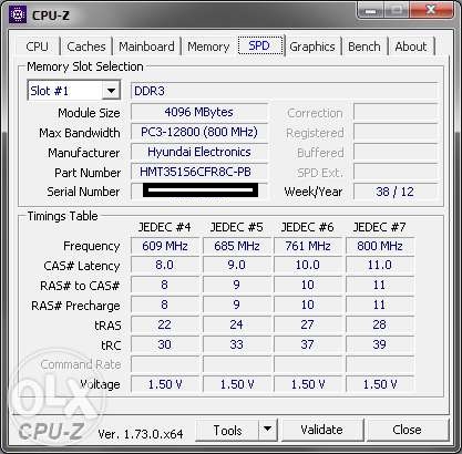 Фото Пам'ять для ноутбуків Kingston 8 GB SO-DIMM DDR3L 1600 MHz (KVR16LS11/8) від користувача visio