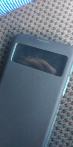 Фото Чохол для смартфона Samsung G770 Galaxy S10 Lite S View Wallet Cover Black (EF-EG770PBEG) від користувача Максим Яблонський