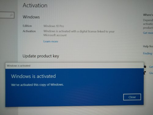 Фото Windows 10 Microsoft Windows 10 Професійна 64 bit Англійська (ОЕМ версія для збирачів) (FQC-08929) від користувача bhfo