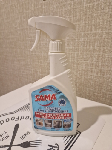Фото Рідкий засіб для прибирання SAMA Мультизасіб миючий  для ванної кімнати, 500 мл (4820270630693) від користувача 2364275