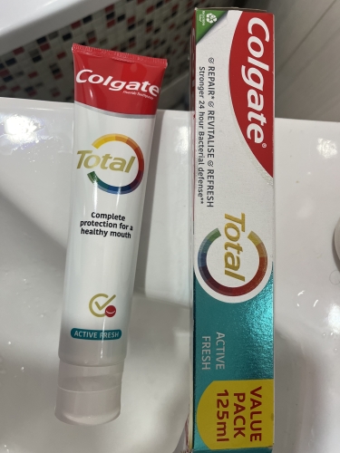 Фото зубна паста Colgate Зубна паста  Total Active Fresh 125 мл (8714789710624) від користувача Orestiv.