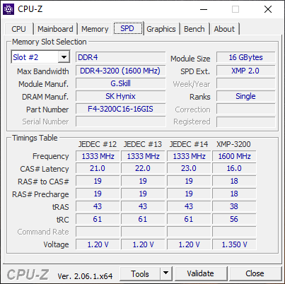 Фото Пам'ять для настільних комп'ютерів G.Skill 32 GB (2x16GB) DDR4 3200 MHz Aegis (F4-3200C16D-32GIS) від користувача dr0
