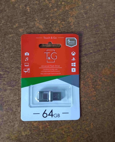 Фото Флешка T&G 64 GB 104 Metal Series USB 3.0/Type-C Silver (TG104TC-64G3) від користувача mummy Eugene