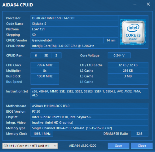 Фото Процесор Intel Core i3-7100 (CM8067703014612) від користувача greatmf
