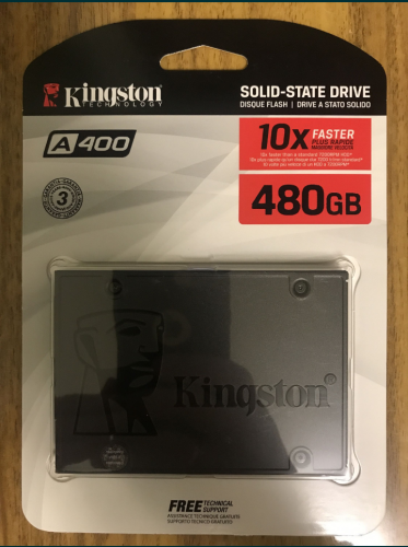 Фото SSD накопичувач Kingston A400 480 GB (SA400S37/480G) від користувача Yevgen Nikolaevich