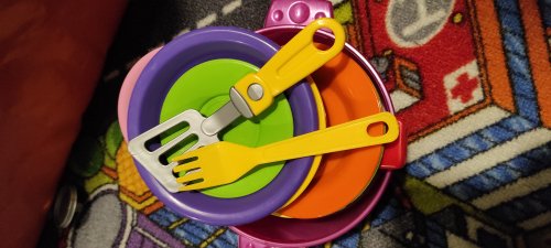 Фото Іграшковий посуд і продукти Юніка Набор посуды "Cooking Set" (71498) від користувача Каріна Шкуріна