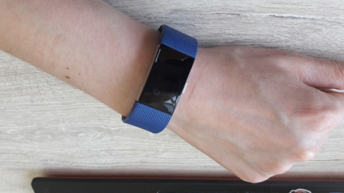 Фото Фітнес-браслет Fitbit Charge 2 (Blue) від користувача g_victoria5
