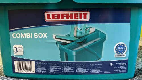 Фото відра для прибирання Leifheit Ведро для уборки двухсекционное Combi Box (52001) від користувача Ivan G