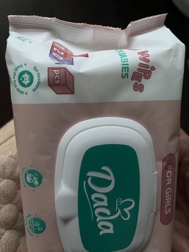 Фото Вологі серветки Dada Упаковка влажных салфеток Для девочек с клапаном 3 пачки по 120 шт (8590174980496) від користувача Mexanik