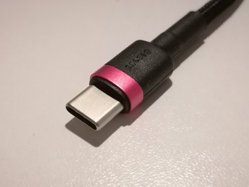 Фото Кабель USB Type-C Baseus Cafule Series Type-C PD2.0 60W Flash charge Cable 20V 3A 1m Red black (CATKLF-G91) від користувача Pro Consumer