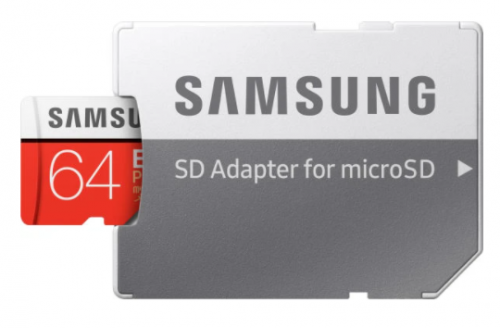 Фото Карта пам'яті Samsung 64 GB microSDXC Class 10 UHS-I U1 V10 A1 EVO Plus + SD Adapter MB-MC64KA від користувача Sergey