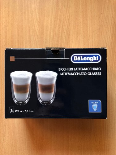 Фото склянка Delonghi Latte Macchiato 220 мл (2 шт.) (DLSC312) від користувача Haine