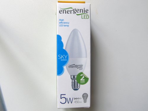 Фото Світлодіодна лампа LED EnerGenie LED 5W E14 3000K (EG-LED5W-E14K30-11) від користувача grindcorefan1