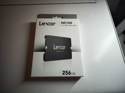 Фото SSD накопичувач Lexar NS100 256 GB (LNS100-256RB) від користувача 888vital888