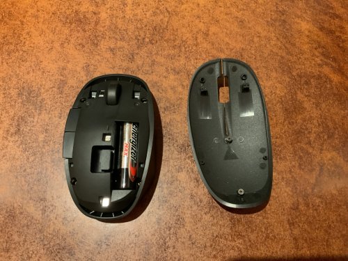 Фото Миша HP Dual Mode Black Mouse (6CR71AA) від користувача Саша