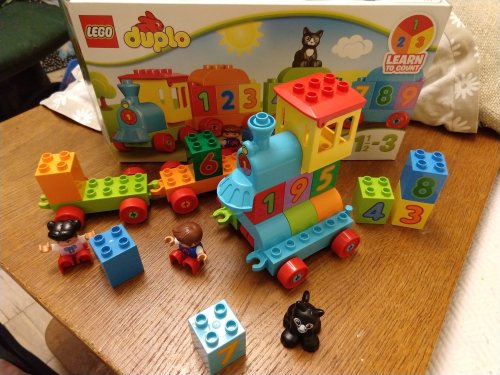 Фото Блоковий конструктор LEGO Duplo Поезд Считай и играй (10847) від користувача Texnar