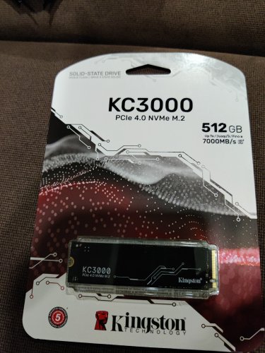 Фото SSD накопичувач Kingston KC3000 512 GB (SKC3000S/512G) від користувача Сергій Захарович