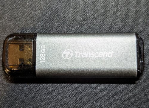 Фото Флешка Transcend 128 GB JetFlash 920 USB 3.2 Black (TS128GJF920) від користувача Redmoon