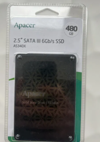 Фото SSD накопичувач Apacer AS340 Panther 480 GB (AP480GAS340G-1) від користувача igorlubinech1