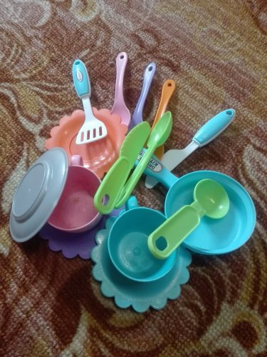 Фото Набір посуду та продуктів Юніка Посудка с чайником на 13 предметов (279) від користувача Каріна Шкуріна