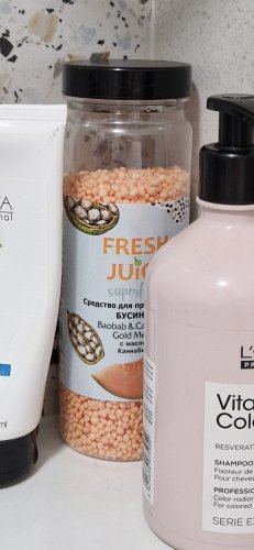 Фото  Fresh Juice Средство для ванн  Freesia & Coconut 450 г (4823015925139) від користувача 2364275