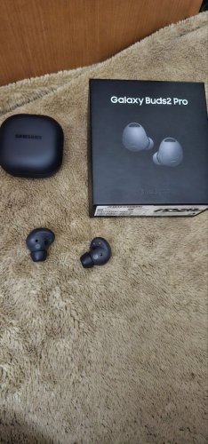 Фото Навушники TWS Samsung Galaxy Buds2 Pro Graphite (SM-R510NZAA) від користувача Денис