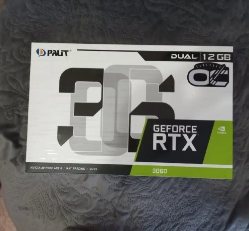 Фото Відеокарта Palit GeForce RTX 3060 12 GB Dual OC (NE63060T19K9-190AD) від користувача Игорь