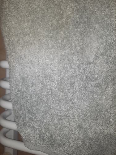 Фото махровий рушник SoundSleep Полотенце махровоеHomely Silver светло-серое 50х100 см (653590749837) від користувача 4521