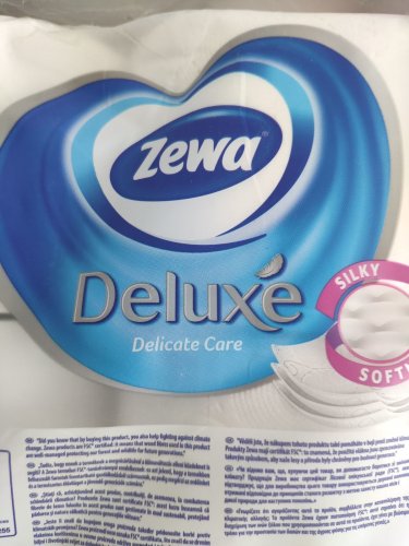 Фото туалетний папір Zewa Туалетная бумага Deluxe Delicate Care 3 слоя 16 рулонов (7322540313321) від користувача Ан