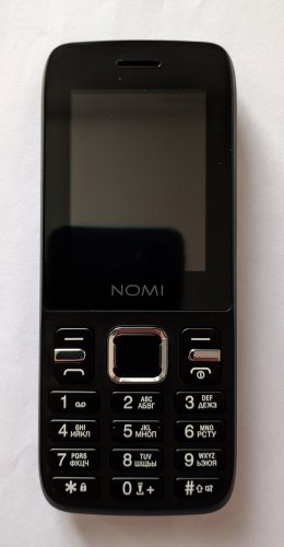 Фото Мобільний телефон Nomi i2430 Black від користувача Микола