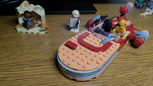 Фото Блоковий конструктор LEGO Star Wars Спидер Люка Сайуокера (75271) від користувача deleter777