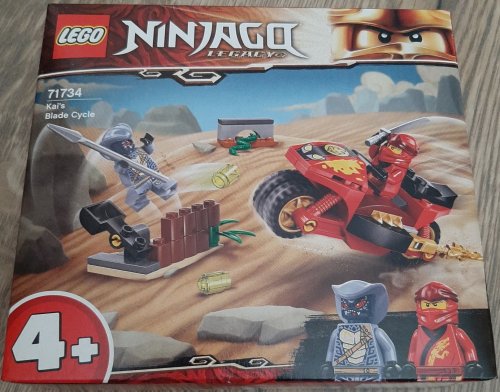 Фото Блоковий конструктор LEGO Ninjago Мотоцикл Кая (71734) від користувача Xardal