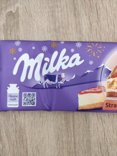 Фото Шоколад Milka Шоколад Strawberry Cheesecake 300 г від користувача Ан