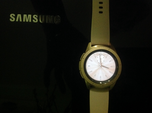 Rose gold 42mm 2025 bluetooth samsung galaxy watch