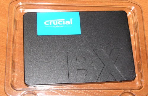 Фото SSD накопичувач Crucial BX500 480 GB (CT480BX500SSD1) від користувача 339