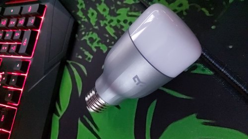 Фото Світлодіодна лампа LED Yeelight LED WiFi Colorful Smart Bulb E27 (GPX4002RT/YLDP02YL) від користувача Seethe