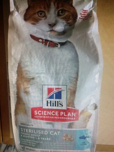 Фото Сухий корм для кішок Hill's Science Plan Feline Young Adult Sterilised Tuna 1,5 кг (604126) від користувача 4521