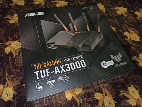 Фото Бездротовий маршрутизатор (роутер) ASUS TUF Gaming AX3000 V2 (TUF-AX3000 V2) від користувача redee