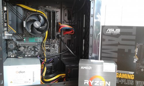 Фото Материнська плата ASUS TUF GAMING A520M-PLUS WIFI (90MB17F0-M0EAY0) від користувача Yuriy Shpak