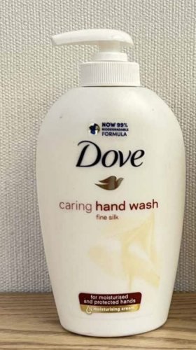 Фото рідке мило Dove Крем-мыло жидкое  Нежный шелк, 250мл (8717163605776) від користувача Maya