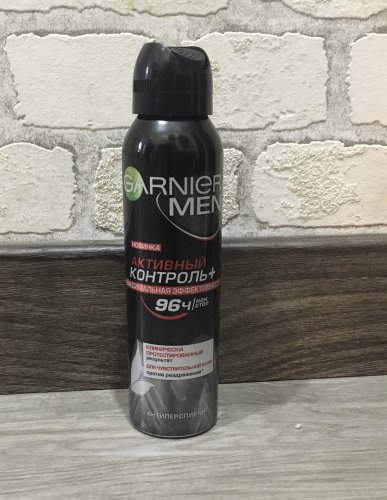 Фото чоловіча Garnier Антиперспирант  Men Mineral Активный Контроль+ спрей 150 мл (3600542226608) від користувача Serj83