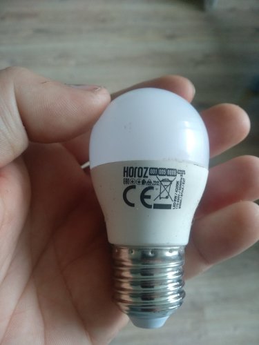 Фото Світлодіодна лампа LED Horoz Electric LED ELITE-8 8W E27 6400K (001-005-0008-040) від користувача Odessamebel