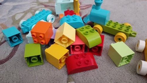 Фото Блоковий конструктор LEGO DUPLO Коробка с кубиками (10913) від користувача QuickStarts