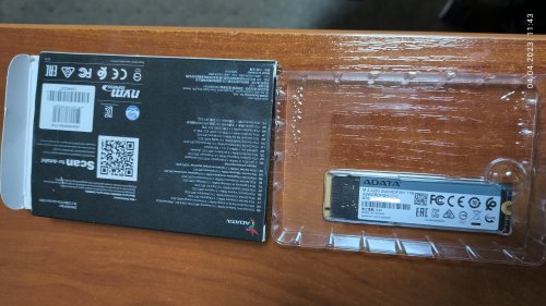 Фото SSD накопичувач ADATA Swordfish 1 TB (ASWORDFISH-1T-C) від користувача Андрій Ш