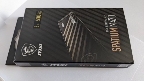 Фото SSD накопичувач MSI Spatium M470 2 TB (S78-440Q470-P83) від користувача SILENCE