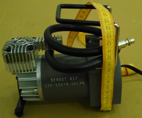 Фото Автомобільний компресор (електричний) BERKUT R17 від користувача vetos