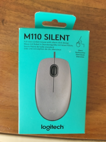 Фото Миша Logitech M110 Silent Mid Gray (910-005490, 910-006760) від користувача Ironhide