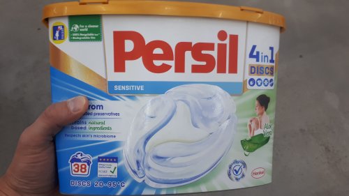 Фото Капсули для прання Persil Капсулы Discs Sensitive 11 шт. (9000101512014) від користувача Serhii Mykhelev