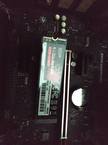Фото SSD накопичувач Silicon Power P34A80 256 GB (SP256GBP34A80M28) від користувача Blodmon