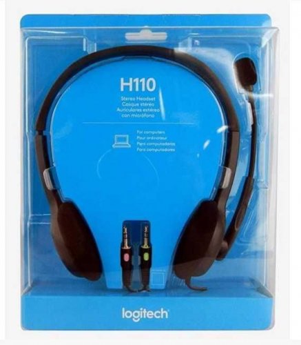 Фото Навушники з мікрофоном Logitech Stereo Headset H110 від користувача Влад Некрасов